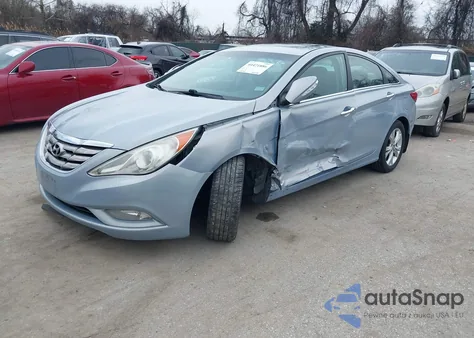 2013 Hyundai Sonata Limited z USA, uszkodzony, nr VIN 5NPEC4AC5DH585311